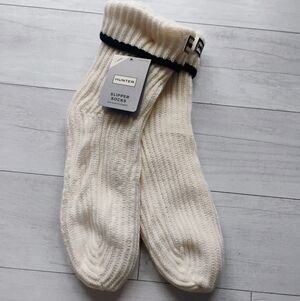 HUNTER NEW Sherpa Lined Slipper Socks